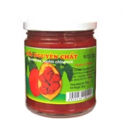 Gac puree in glass jar / aseptic bag